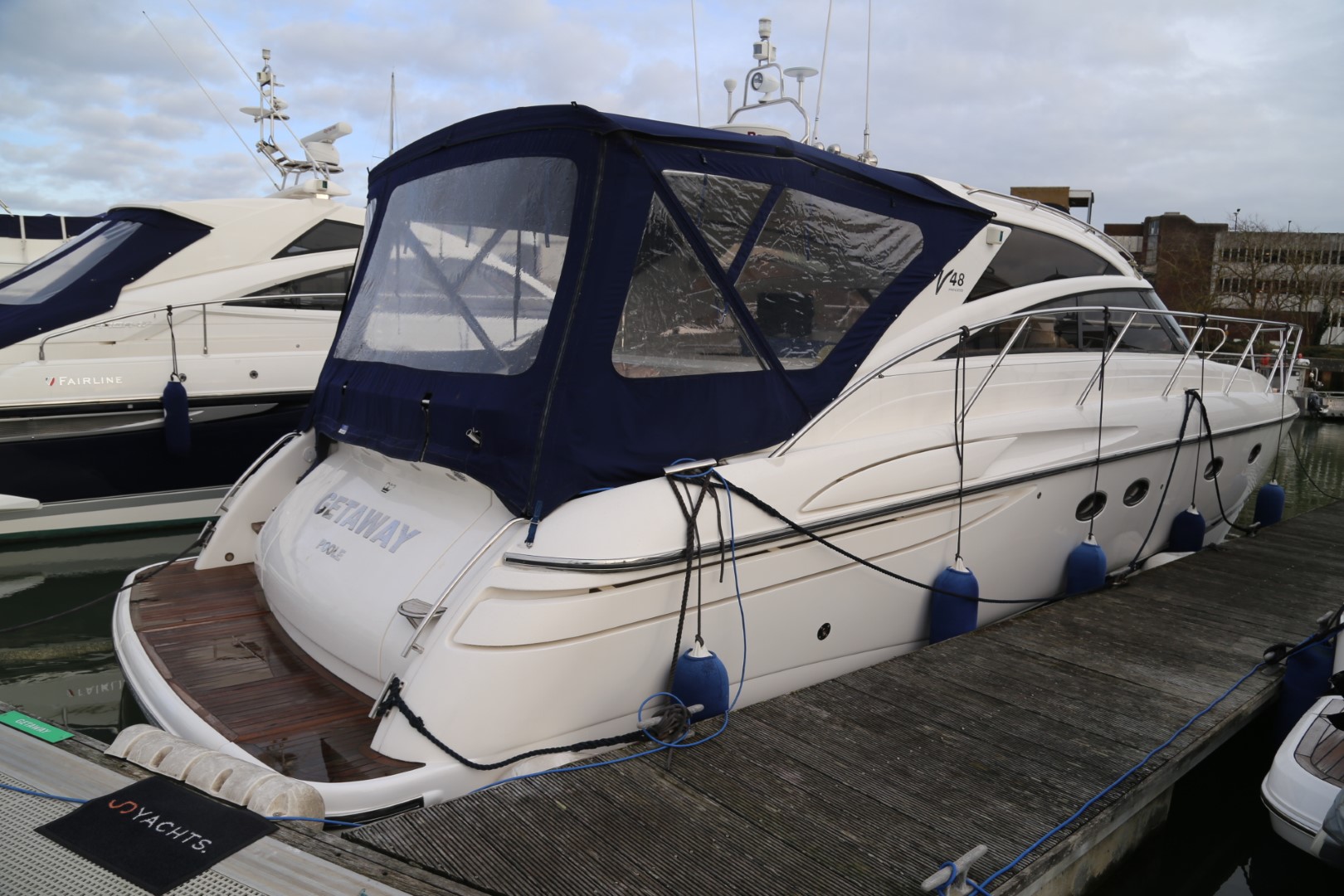 Princess V48 te koop