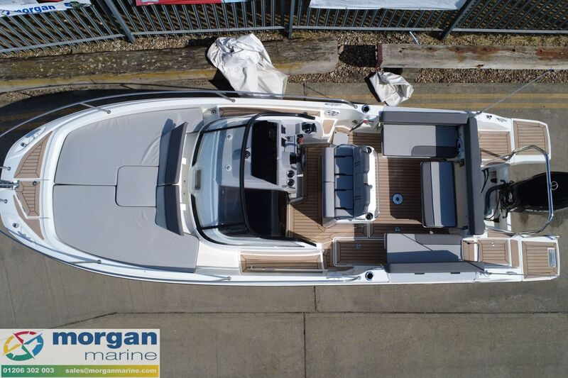 Jeanneau Cap Camarat 7.5 WA S3 - top view Jeanneau Cap Camarat 7.5 WA