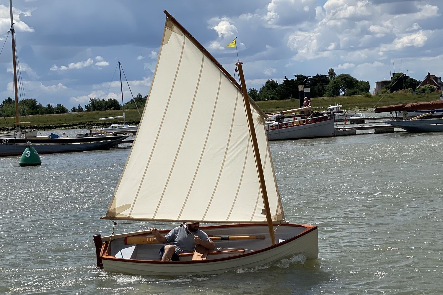 Classic Sailing Dinghy Jade-10 te koop