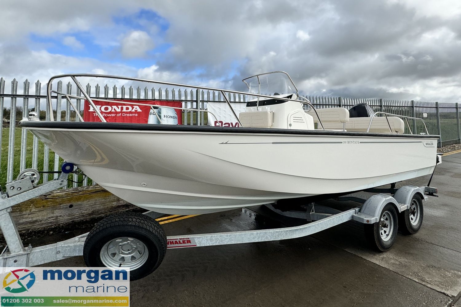 Boston Whaler 190 Montauk te koop