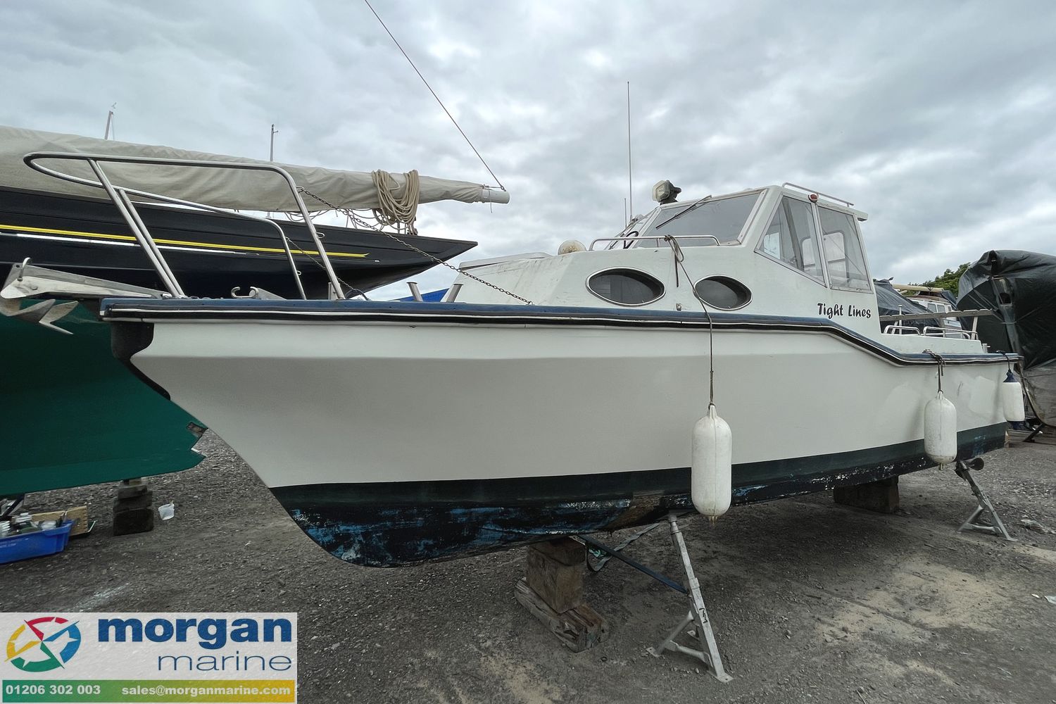 7 Metre twin diesel engine fishing boat - Project boat te koop