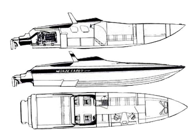 Monte Carlo 46 Layout Offshore Monte Carlo 46