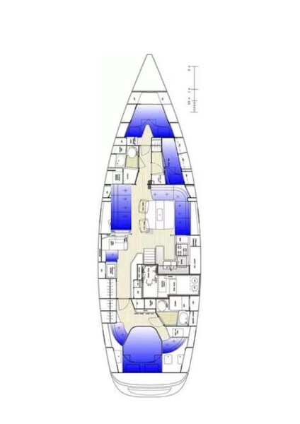 Layout Hallberg Rassy Hallberg Rassy 48