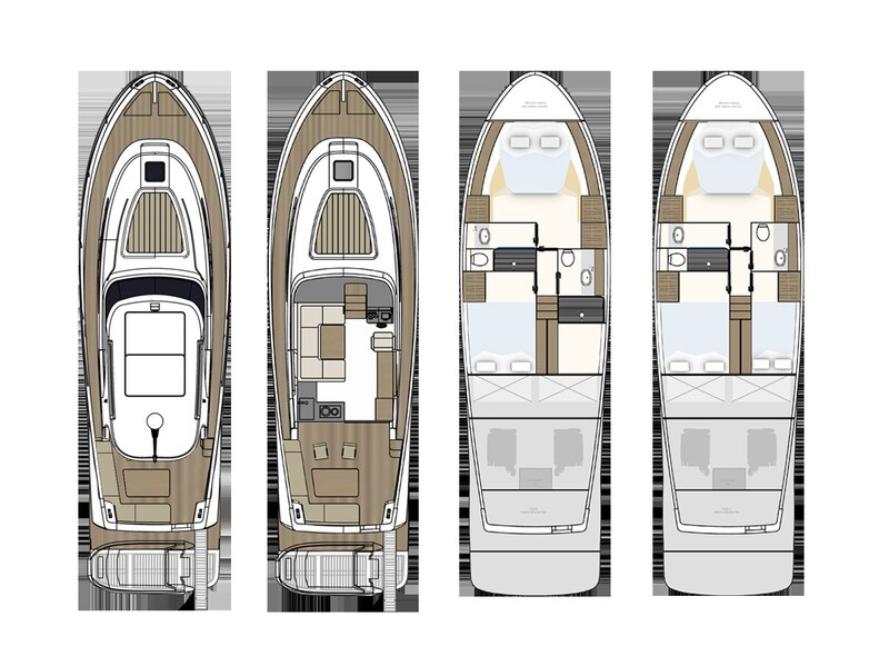 Layouts Monachus Yachts Monachus 47 RC