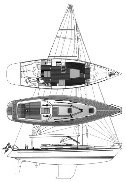 nordborg_40_drawing Nordborg Baadebyggeri Nordborg 40