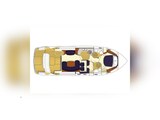 Princess 420_Layout Princess Yachts Princess 420 Fly