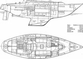 Layout Asmus KG Yachtbau Hanseat 70