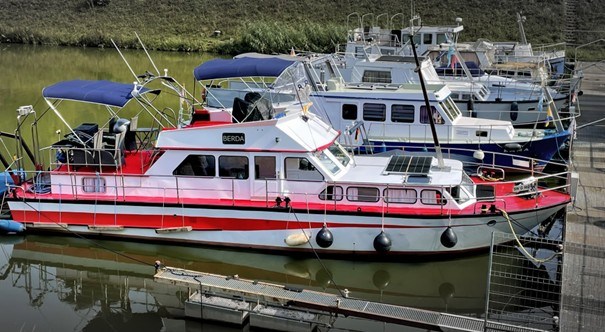 Weft Haßmersheim 15m Stahlmotoryacht te koop