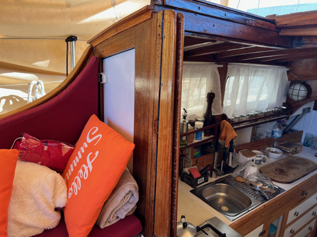 Custom built boat ERYTHEIA Cotre Juan Alsine