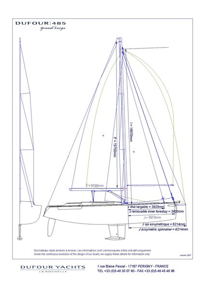  Dufour Yachts 485 Grand Large