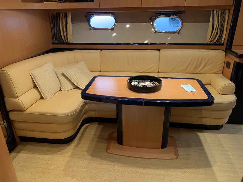 Sarnico 58 salon dinette Cantieri di Sarnico Sarnico 58