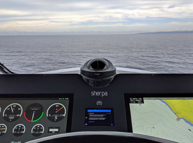 CIAO! helm Arcadia Yachts Sherpa 60
