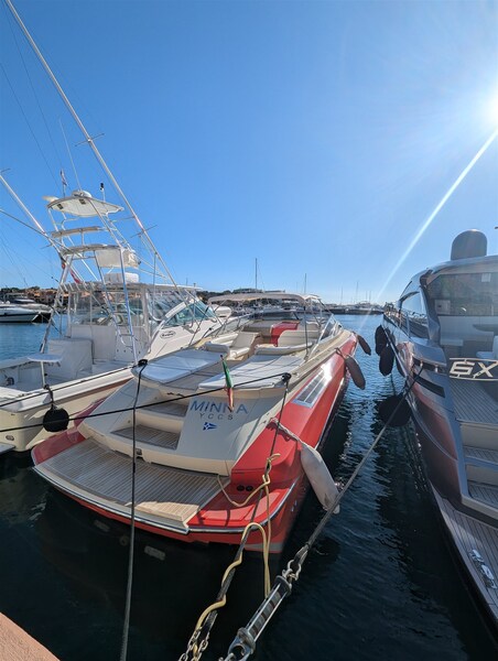 Sarnico Spider moored Cantieri di Sarnico Spider 43