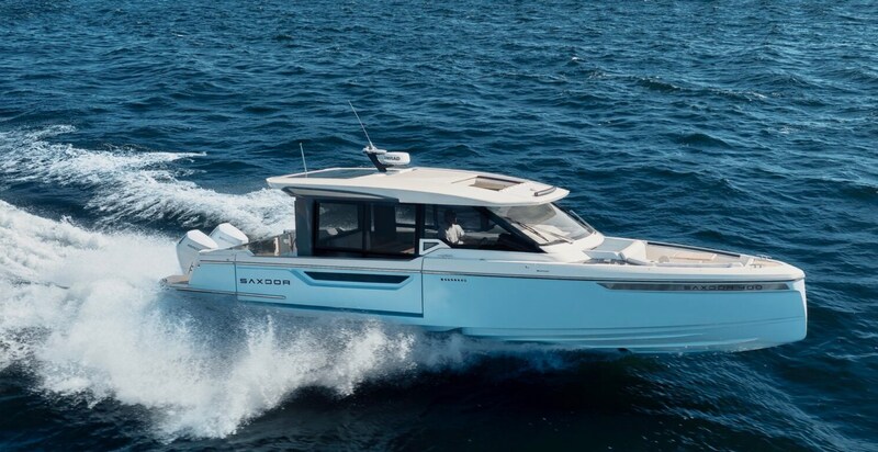 SAXDOR 400 GTC Florida blue gelcoat Saxdor 400 GTC