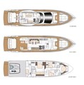 Azimut S7New, Layout Azimut S7 M/Y 2023