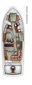 Viking 54 layout Viking Yachts 54' Convertible