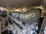 Bertram 630 engine detail Bertram Yacht 630 Convertible