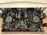 Engine room Bertram Yacht 25' HT
