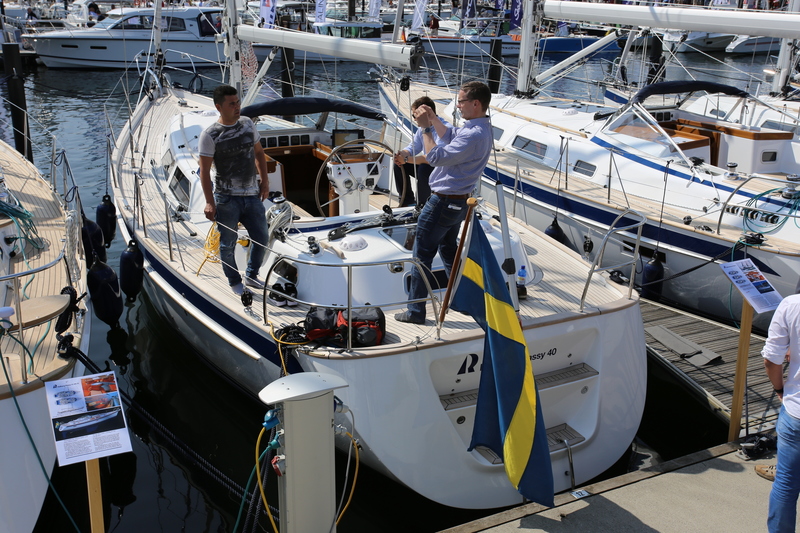 Hallberg-Rassy 40 Hanseboot ancora boat show 2016