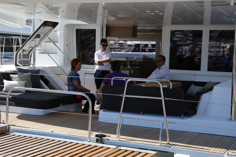 Lagoon 52 F Multihulls at Cannes Yachting Festival