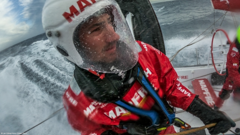 Mapfre Volvo Ocean Race in Southern Ocean