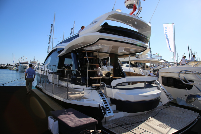 Galeon 510 Sky Motor Yachts at Cannes Yachting Festival