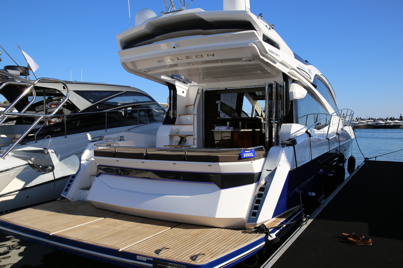 Galeon 560 Sky Motor Yachts at Cannes Yachting Festival