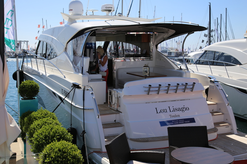 Riviera 5400 Sport Yacht Power Boats at Cannes Yachting Festival