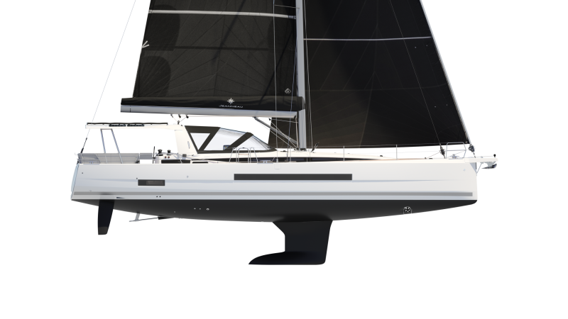 JEANNEAU YACHTS 55 - Layout JEANNEAU YACHTS 55 presented on Salon Nautico 2025 in Barcelona
